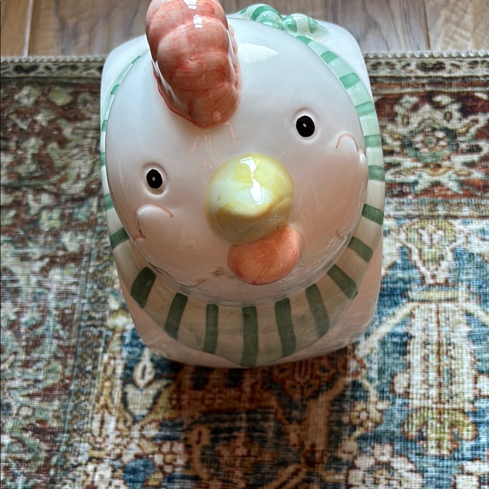 Ceramic Chicken Cookie Jar